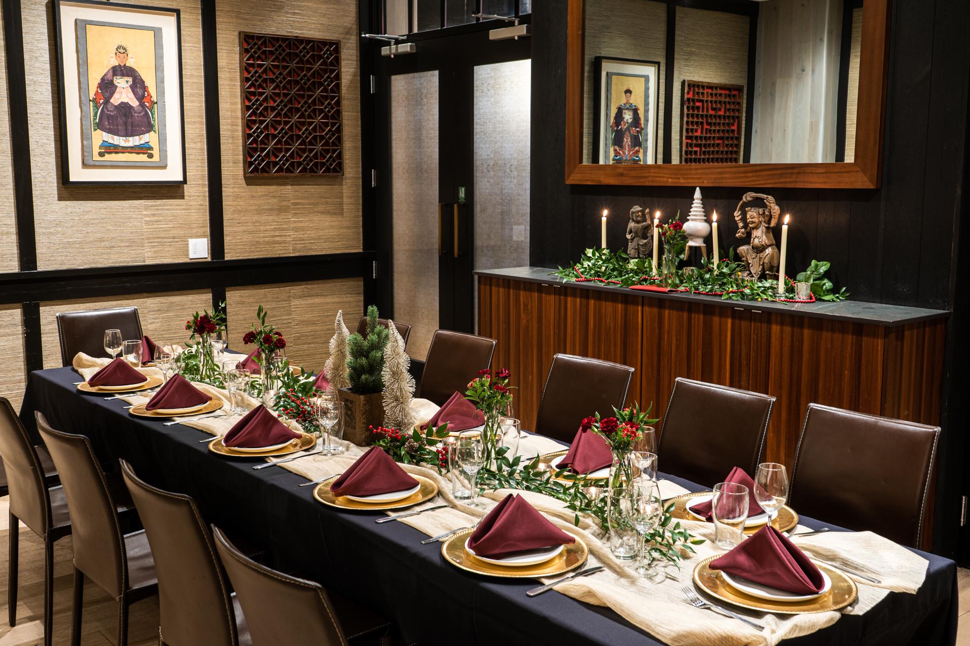 Private & Semi-Private Dining Spaces